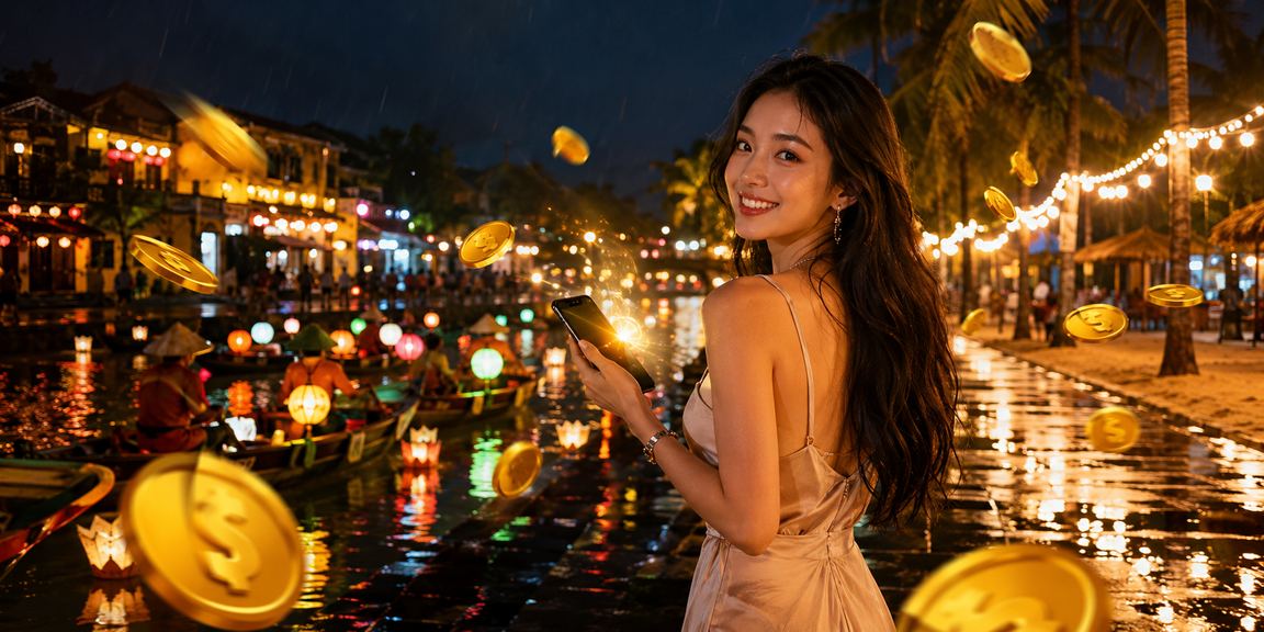 Người dùng Hội An theo dõi sự kiện thể thao trực tuyến trên điện thoại di động